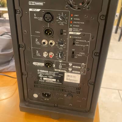Yamaha DXR8 mkII 2-Way 1100-Watt 8" Active Loudspeaker 2019 - Present - Black image 2