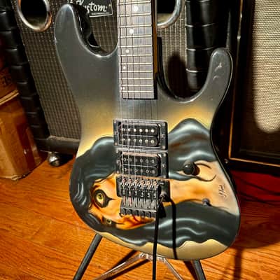 Kramer Nightswan Al Pitrelli 1990 - Dennis Kline Custom Alice Cooper image 3