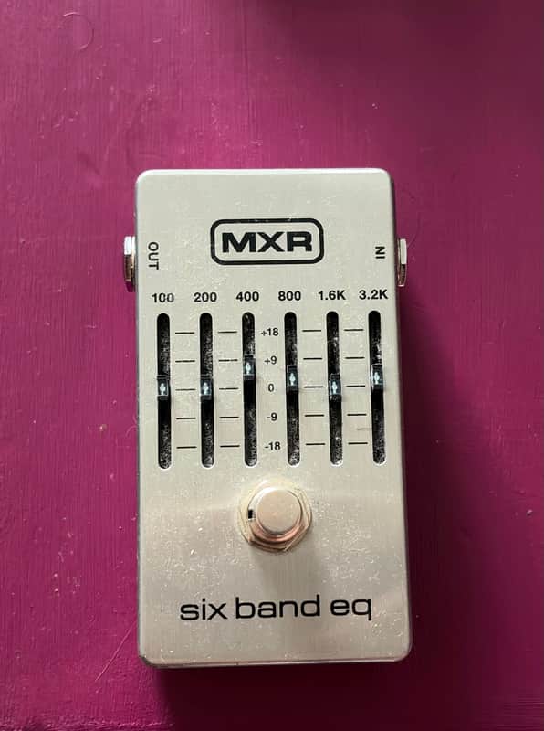 MXR M109S Six Band EQ 2016 - Present - Silver image 1