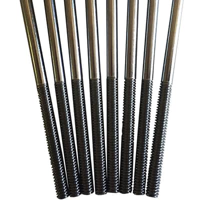 ROSS Percussion 7/32 110mm Tension Rods for Bass Drum - 8 Pack image 1