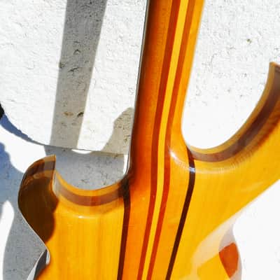 Cort PB1L Guitar, 1970's, Stratocaster Style, Neck Thru Body,  Incredible, Hang Tags, Case image 5