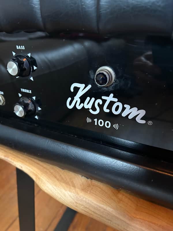 Kustom Tuck and Roll K 100 Guitar Amp Head - Very Good