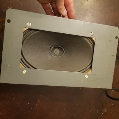 DuKane Tiny mono tube amp 1A370 dual 50L6 and 6x9 AlNiCo speaker 1954 - grey paint image 6