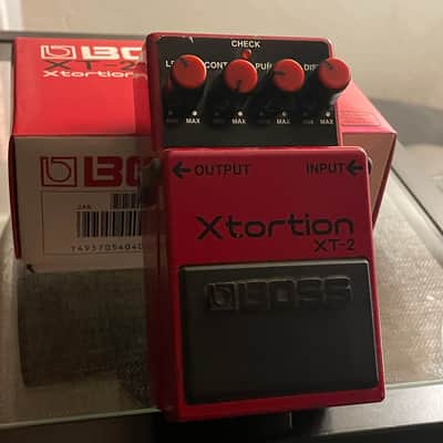 Boss XT-2 Xtortion (Silver Label) 1996 - 1998 - Red image 1