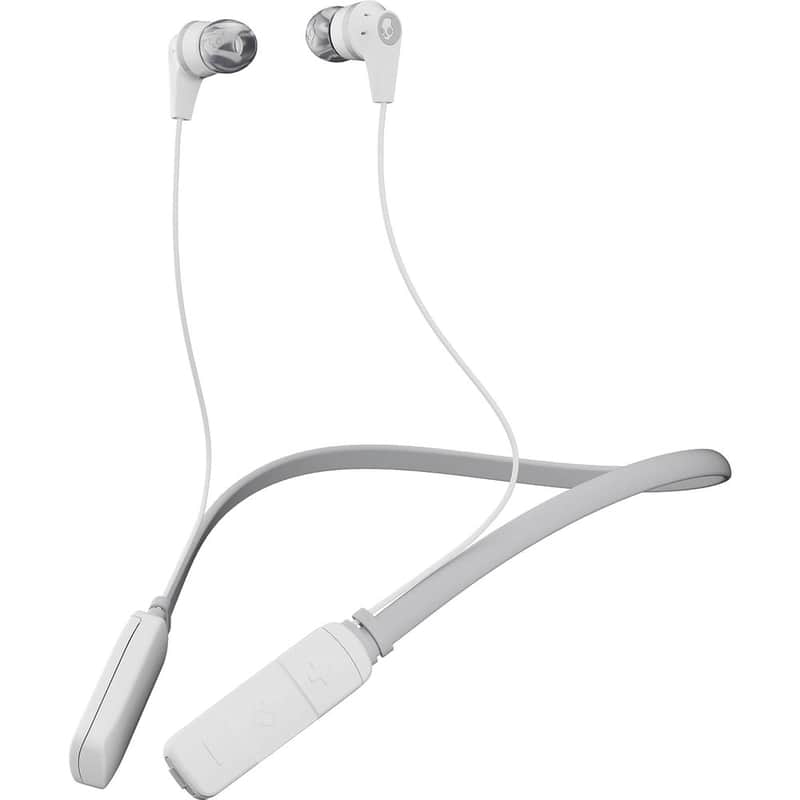 Skullcandy Ink'd Wireless In-Ear Headphones (White/Gray) image 1