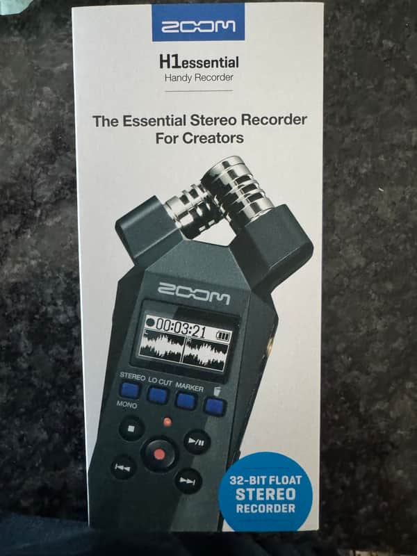 Zoom H1essential 32-Bit Float Stereo Handy Recorder – Brand New, Sealed 2024 Bild 1