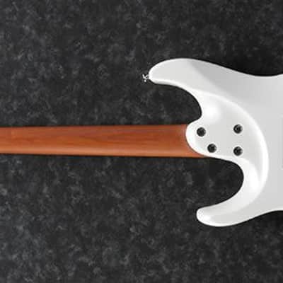 Ibanez AZ2402-PWF AZ Prestige 6-Atring Electric Guitar with Case - Pearl White Matte image 3