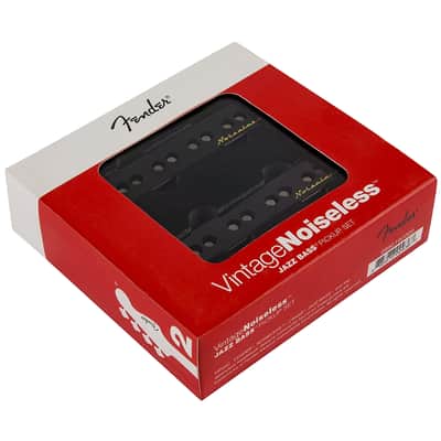 Fender Vintage Noiseless Jazz Bass Pickups Set 0992102000 image 1