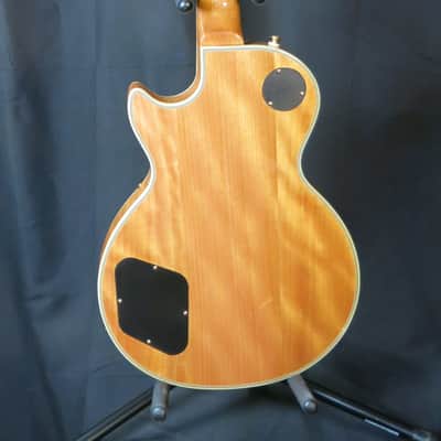 Epiphone Les Paul Custom 100th Anniversary highly flamed with case and signed pickguard image 5