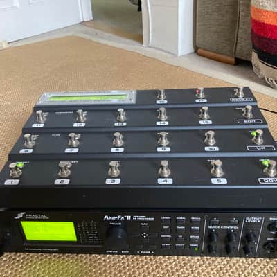 Fractal audio Axe FX 2 MK 1 and Fractal MFC 101 midi foot controller MK 1 image 8
