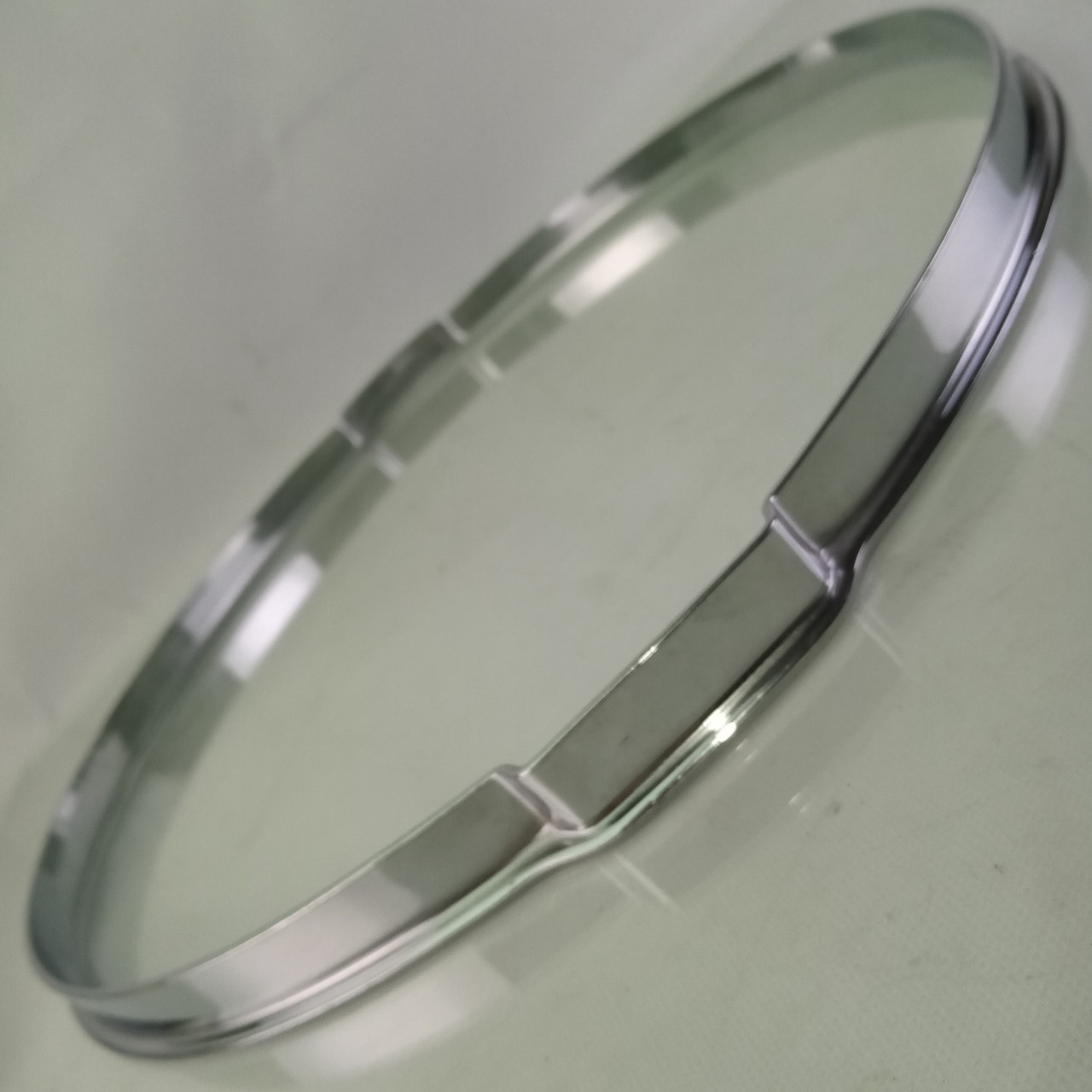 Slingerland 14" Single-Flange Snare Drum Resonant Rim/Hoop Chrome-Brass Student — main photograph