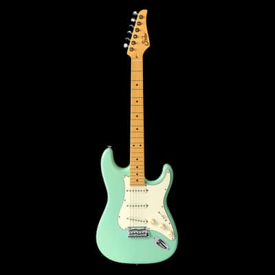 Suhr Classic S Maple - Surf Green-Green image 2