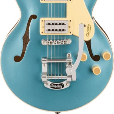 Gretsch G2655T Streamliner Jr. Semi-Hollow Electric Guitar, Laurel Fingerboard, Arctic Blue image 2