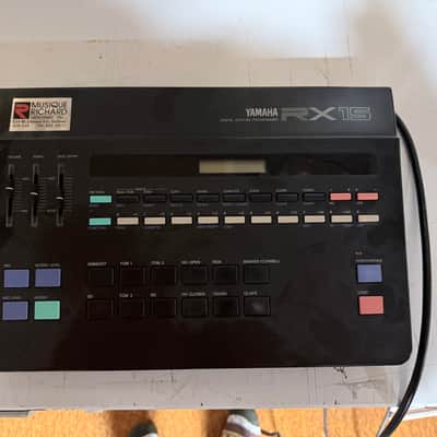 Yamaha RX15 Digital Rhythm Programmer 1980s - Black image 2
