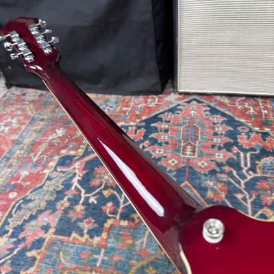 Epiphone Riviera Reissue *Pro Setup* HH Peerless Cherry OHSC - 1997 image 21