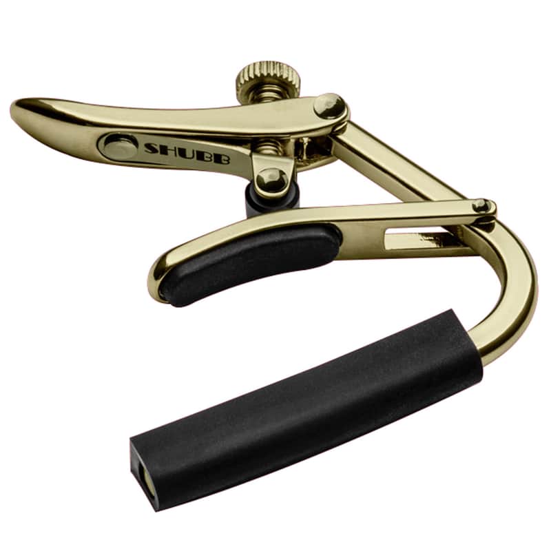 Shubb Shubb ‘Capo Royale’ Electric Guitar Capo ~ Gold Royal