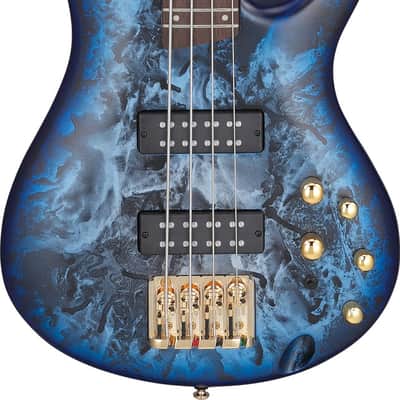 Ibanez SR Standard 4 String Electric Bass - Cosmic Blue Frozen Matte (SR300EDXCZM) image 10