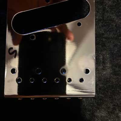 Fender 005-3354-000 Standard Series Telecaster Bridge Assembly 2010s - Chrome image 5
