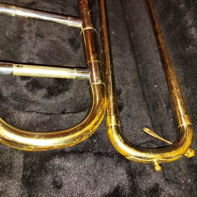 Reynolds Medalist Trombone, USA, Brass, with case and mouthpiece image 4