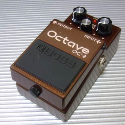 Boss OC-2 Octave (Silver Label) 1997 - 2005 - Brown image 1