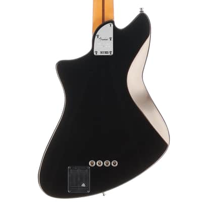 Fender Certified Pre-Owned American Ultra II Meteora Bass, Ebony Fingerboard, Texas Tea (T11) (36028) image 2