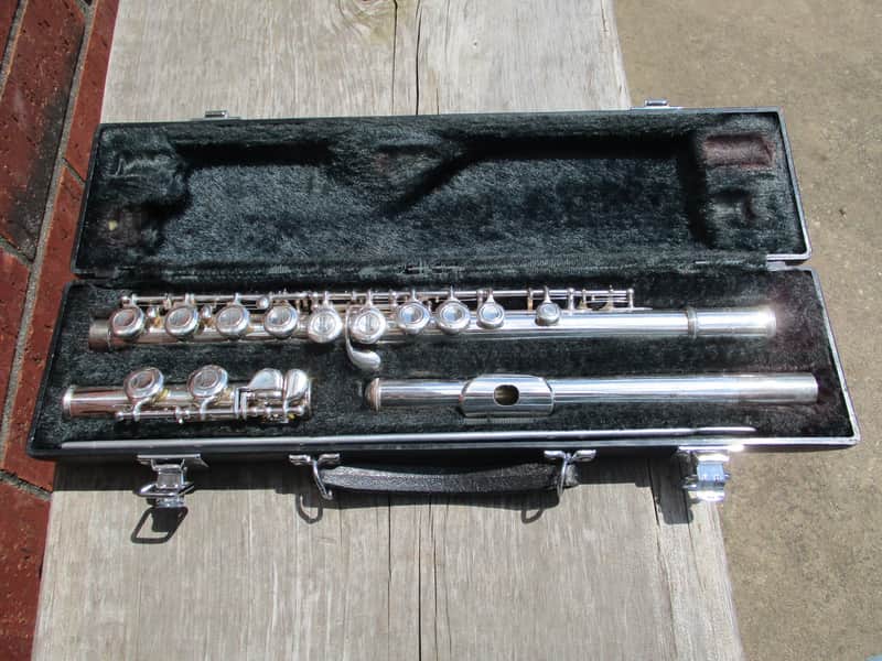 Yamaha YFL-225SII Standard Flute 2000s - Silver-Plated image 1