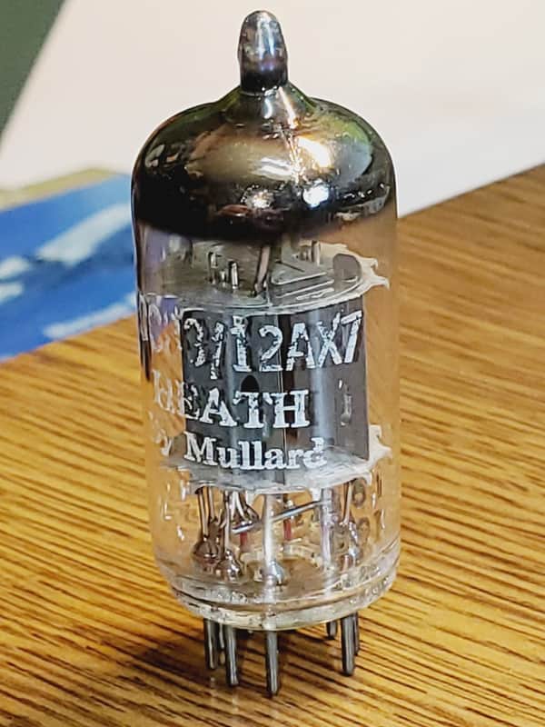 12AX7/ECC83 Mullard 161 etched code MaxiPreamp2/TV7 tested (1) tube lot image 1