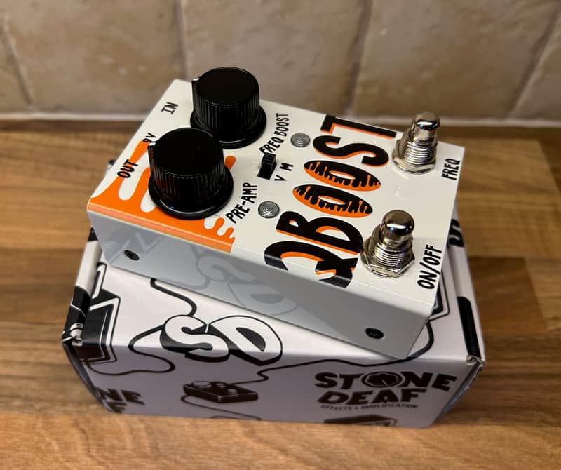 Stone Deaf FX QBoost 2021 - White image 1