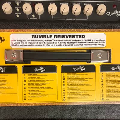 Fender Rumble 40 V3 40-Watt 1x10" Bass Combo Black image 3