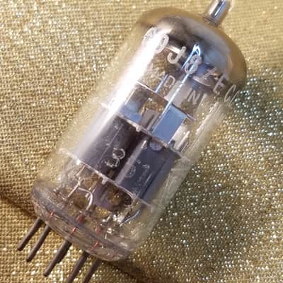 Amperex 6DJ8 tNOS AT1000 TESTED Vacuum Tube Heerlen Small Halo Getter GA7 GAA GAC Bugle Boy T4bb ECC88 dual triode 1962-1968 image 8