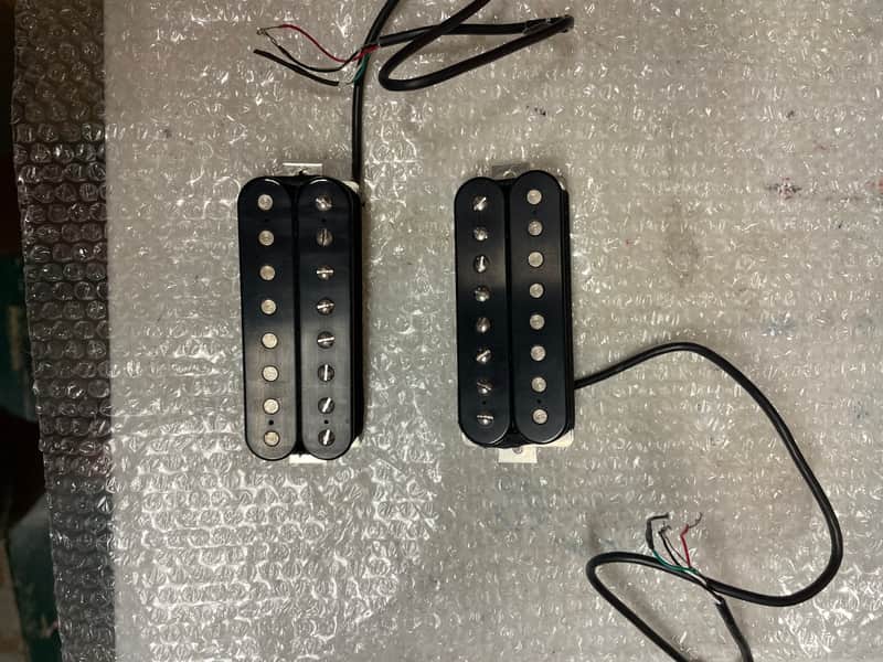 Bare Knuckle Painkiller Set 8 String Soapbar Baseplate 2020 - Uncovered Black image 1
