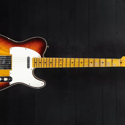Fender Custom Shop 59 Tele Custom Relic MN - Wide-Fade Chocolate 3-Color Sunburst image 16