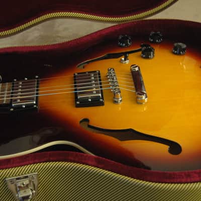 Epiphone Dot Vintage Sunburst image 10