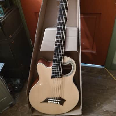 Left handed 6 string Warwick Alien Acoustic bass deluxe image 1