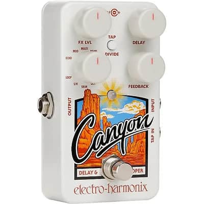 Mint Electro-Harmonix Canyon - White image 1