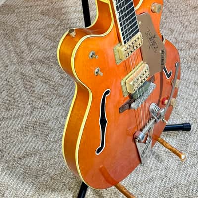 Gretsch 6120 Chet Atkins Hollow Body 1963 - Orange image 4