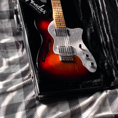 Fender FSR American Vintage '72 Telecaster Thinline Limited Edition Sunburst - 2012 / 2013 image 2