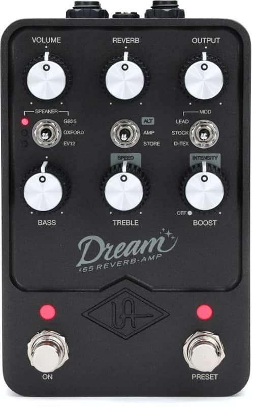 Universal Audio Dream '65 Reverb Amplifier Pedal (UADreamd3) image 1