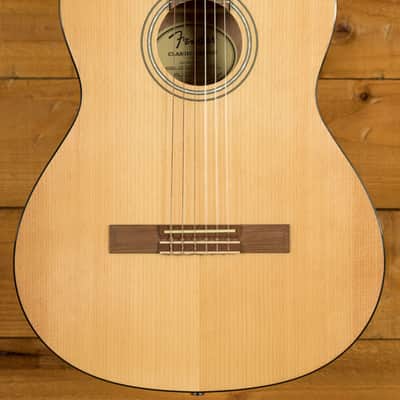 Fender CN-60S Solid-Top Classical Guitar - Natural image 1