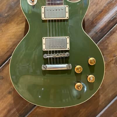 2015 Gibson Custom Shop R8 Les Paul Standard '58 Reissue VOS, Olive Drab image 2