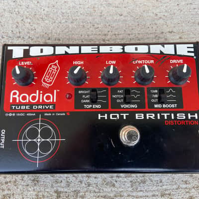 Radial Tonebone Hot British 2010s - Red image 1