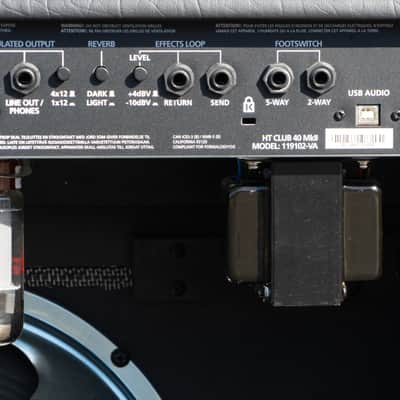 Blackstar HT Club 40 MKII 6L6 40-Watt 1x12" Tube Guitar Combo - Black image 8