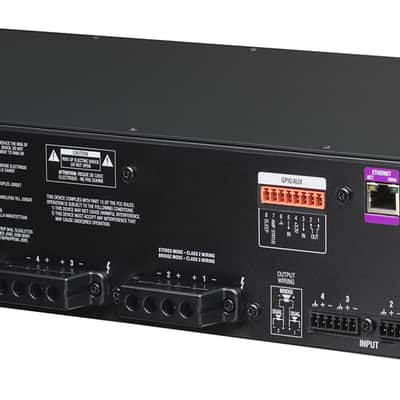 Crown CDI4600 CDI4-600 CDI 4x600 70v Power Amplifier 4 Channel+Network Control image 13