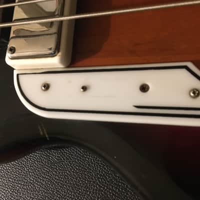 Vintage 1960 Airline Pocket Bass Sunburst image 6