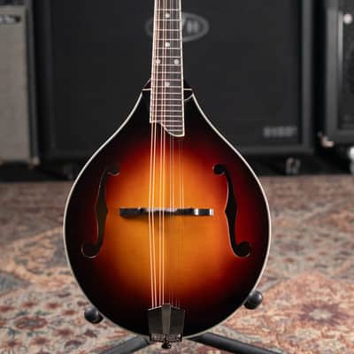 Eastman MD505-CS A-Style Mandolin - Classic Sunburst with Hardshell Case image 3