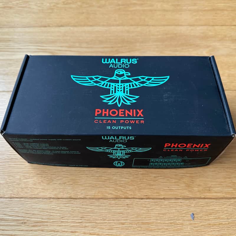 2015 – Present Walrus Audio Phoenix 230V Clean Power Supply Co…