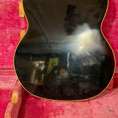 Gibson ESD 1275 -double 12- from 1961 in black finish with original case image 4