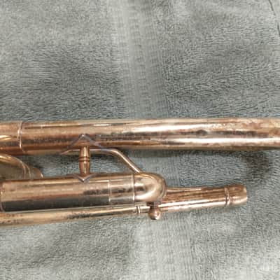 Harry Pedler & Sons American Triumph Trumpet 1950's for parts/repair image 15