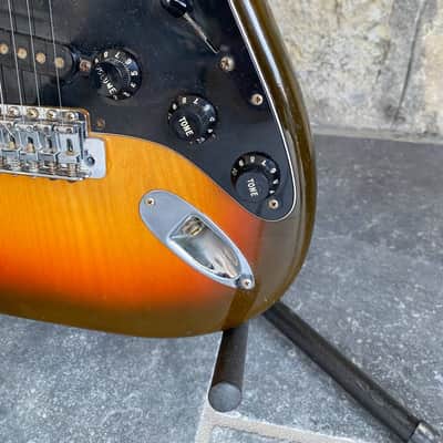 Fender Stratocaster 1979 - Brownburst - 100% Original - Maple Neck - W/ Polverini Hardcase Bild 4