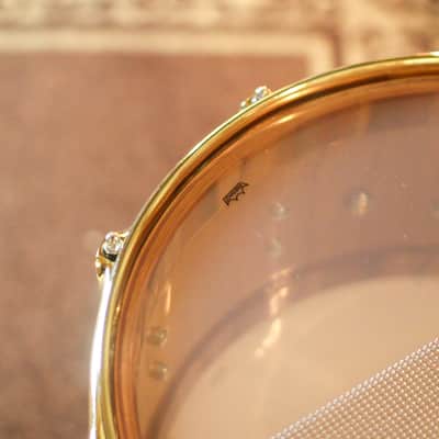 DW 7x14 Collector's Cherry Purplecore Candy Stripe Padauk Snare Drum - SO#1410011 image 6